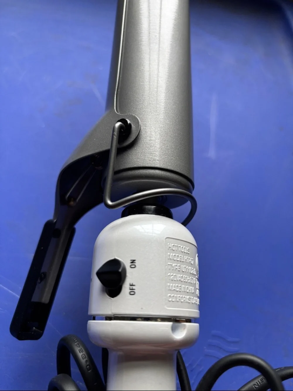 Hot Tools Professional Silver Curling Iron - 1 1/4
